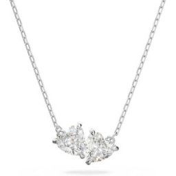 Collier Swarovski 5517117 - Collier métal rhodié blanc cristaux sertis Femme female