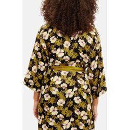 Sans Complexe Kimono manches longues multicolore en viscose M unisex