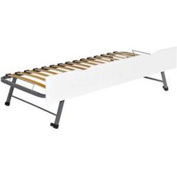 3S. x Home Lit gigogne pour lit junior Couchage 90x200 blanc unisex