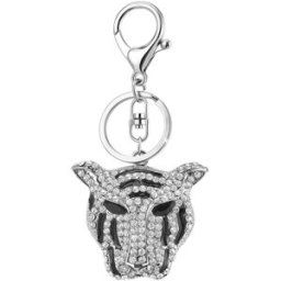 So Charm Bijoux So Charm - B3282-ARGENT - Porte Clés Tigre female