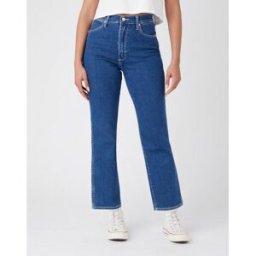 Wrangler Jean Femme bleu en coton Taille : 28 / Longueur : 32 female