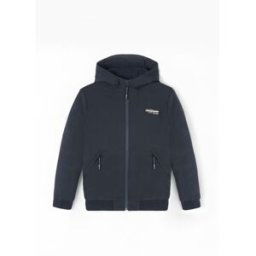 Le Temps des Cerises Veste à capuche garçon TANGABO bleu Ulf XXS unisex