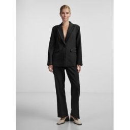YAS Blazer regular fit boutonné noir Kaye M female