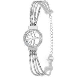 So Charm Bijoux Bracelet Femme So Charm - B2874-ARGENT - Bracelet Arbre De Vie female