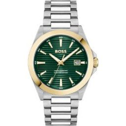 Montre Homme Boss Strike - 1514173 Bracelet Acier Argent male