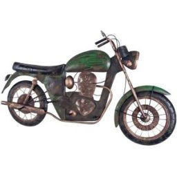 3S. x Home Garderobe murale vintage Moto 5 crochets vert unisex
