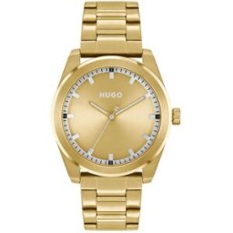 Montre Homme Hugo #Bright - 1530354 Bracelet Acier Doré male