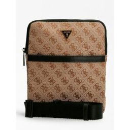 Guess Maroquinerie Sacoche bandoulière beige jacquard male
