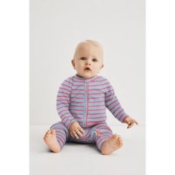 Dim Baby Pyjama Côtelé rose en coton 1 mois unisex