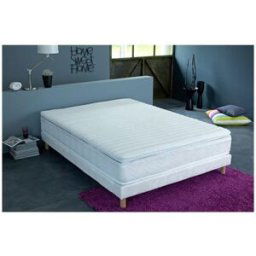 Selenia Surmatelas mousse mémoire de forme Déhoussable & Lavable ADAM 90 x 190 cm unisex