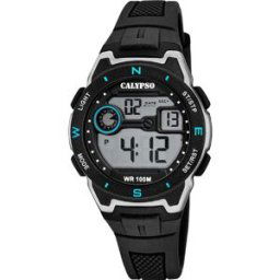 Montre Homme Calypso Digital Crush - K5853-4 Bracelet Silicone Noir male