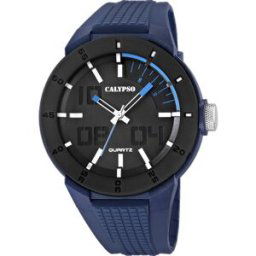 Montre Homme Calypso K5629-3 - Bracelet Résine Bleu male