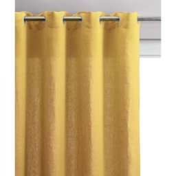 Maison Vivaraise Rideau en lin voile Zeff Absynthe 140 x 280 cm unisex