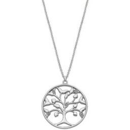 Lotus Style Bijoux Collier et pendentif Lotus Style LS2084-1/1 - rainbow arbre de vie Acier Femme female
