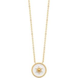 Collier Femme Maison de la Bijouterie Sensimio UYZ6W445 Plaqué or female