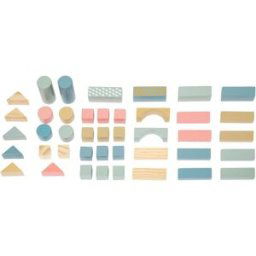 3S. x Home Jeu Cube Construction en Bois 50 pièces unisex
