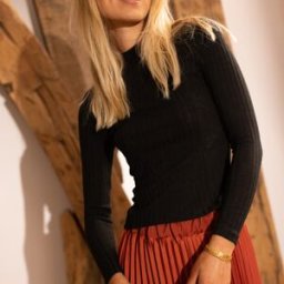 Naf Naf Pull femme noir en viscose L female
