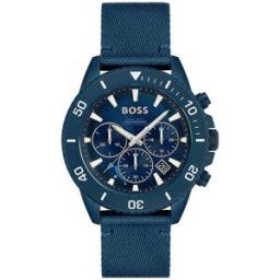 Montre Homme Hugo Boss ADMIRAL SUSTAINABLE 1513919 - Bracelet Bleu - Bracelet en acier male