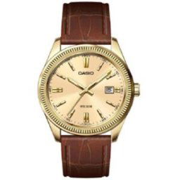 Montre Homme Casio Timeless Collection Men - MTP-1302PGL-9AVEF Bracelet Cuir male