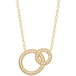 Collier fantaisie maille forçat plaqué or Maison de la Bijouterie UW33V345 female