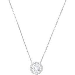 Collier et pendentif Swarovski 5286137 - Collier et pendentif Acier Cristal Argenté Femme female