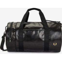 Fred Perry Sac Bowling - bandouliere amovible pour porté épaule noir/gold unisex