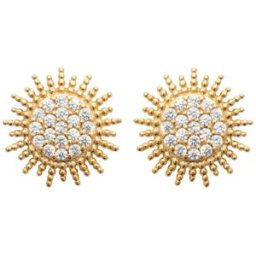 Boucles oreilles Maison de la Bijouterie Sensimio Y5W03Z0 Plaqué or female