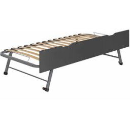3S. x Home Lit gigogne pour lit junior couchage 90*190 gris unisex