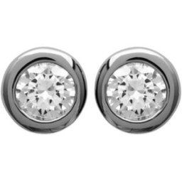 Maison de la Bijouterie Boucles d'oreille mixte argent rhodié - Z5ZZ5Z04 female