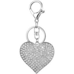 So Charm Bijoux So Charm - B4038-ARGENT - Porte Clés C?ur female