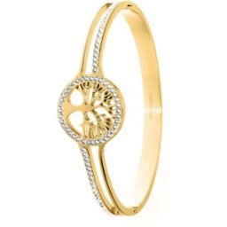 So Charm Bijoux Jonc Femme So Charm - B1564-DORE - Bracelet Arbre De Vie female