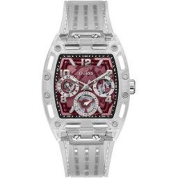 Montre Homme Guess Phoenix - GW0499G9 Bracelet Plastique transparent male