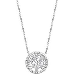 Collier Femme fantaisie arbre de vie argent Maison de la Bijouterie VWZWY645 female