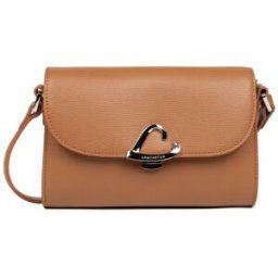 Lancaster Maroquinerie Sac trotteur A rabat avec fermoir S Sierra philos camel en cuir female