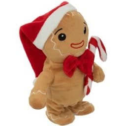 3S. x Home Automate de Noël pain d'épice mouvement et musique à piles unisex