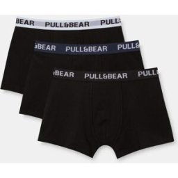 Pull&Bear Lot 3 Boxers Avec Écusson Divers S male