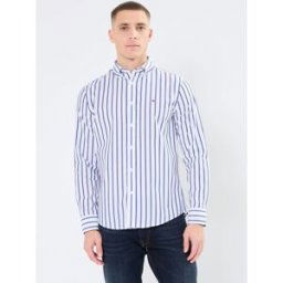 Flex Poplin Nautical MW0MW37556 par Tommy Hilfiger Bleu XL Accessoires
