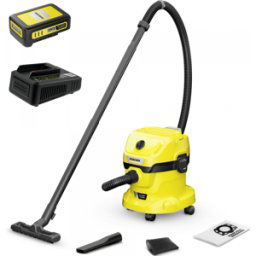 Karcher WD 2-18 - Aspirateur multifonction - Bidon 12 L - 18 V - 2,5 Ah