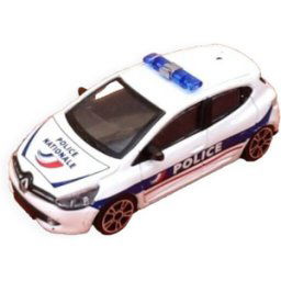 Voiture miniature Renault Clio Police multicolore 0x0x0