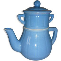 ART Cafetière individuelle avec filtre bleu vif bleu 8x13x13