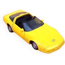 Voiture miniature Chevrolet Corvette ZR-1 Echelle : 1/38ème Maisto jaune 0x0x0