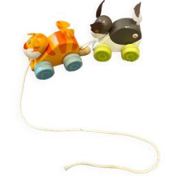 Animaux à tirer multicolore 0x0x0
