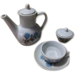 Set service à café dinette 1 personne multicolore 0x0x0