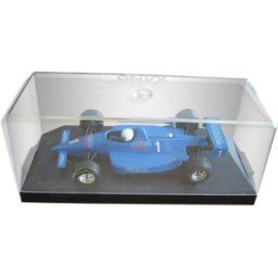 Voiture miniature de collection Formule 1 bleue 249 Indy Atera bleu 15x6x6