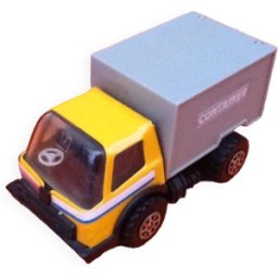 Voiture miniature Tonka Truck Container multicolore 9x5x4