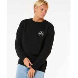 Rip Curl Sweat col rond Stapler Black 2XL male