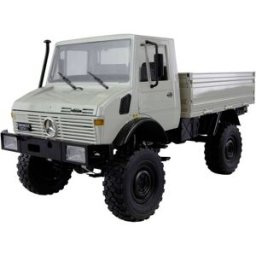 Amewi 22631 Unimog Basic, hellgrau 1:12 électrique Camion RC prêt à fonctionner (RtR)
