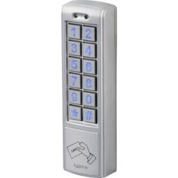 Sygonix SY-6421352 Clavier à code avec RFID montage en saillie 12 V DC/AC, 24 V DC/AC IP66 avec clavier éclairé