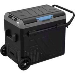 Tripcool C053-060 Mini-réfrigérateur / mini-bar à compresseur 12 V/DC, 24 V/DC noir (mat) 60 l