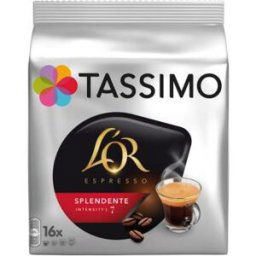 Sachet de 16 dosettes pour Tassimo café L'Or Expresso Splendente